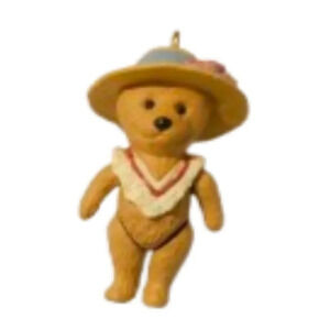 Hallmark Keepsake Miniature "Teddy-Bear Style" ornament  1998
